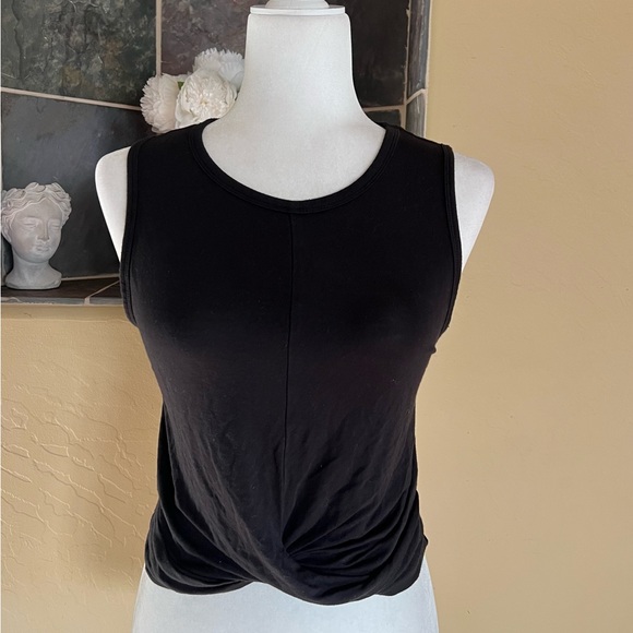 Alo Yoga Cover Tank Black Size small - Picture 3 of 7